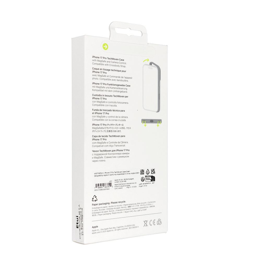 iPhone 17 Pro TechWoven Case with MagSafe - Green