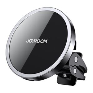 Joyroom Car Magnetic Holder Qi Wireless Inductive Charger 15W (MagSafe Compatible for iPhone) Black (JR-ZS240)eng