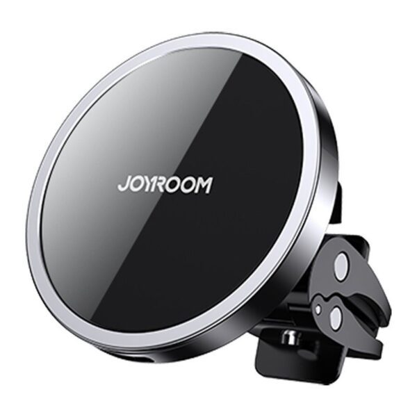 Joyroom Car Magnetic Holder Qi Wireless Inductive Charger 15W (MagSafe Compatible for iPhone) Black (JR-ZS240)eng