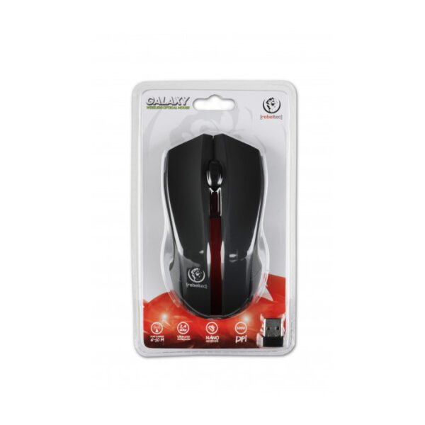 Rebeltec wireless mouse Galaxy black/red
