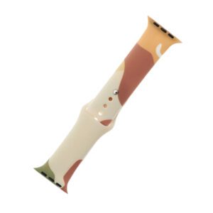 Silicone Strap Moro Watch Bracelet Band for Apple Watch 42 / 44 / 45 / 49 mm - Pattern 1eng