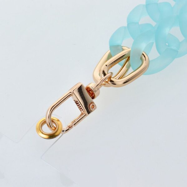 77891d507a692326bbb4e0255a9c86e8 PANAMA LONG Phone lanyard, Phone pendant / cord length 80cm (40cm in the loop) / on neck - blue