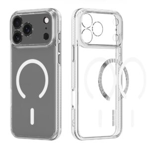 77f4978de1a691dde662b622484590eb DUX DUCIS case CLIN MAG compatible with MagSafe for IPHONE 17 PRO (Open Ring Version) transparent
