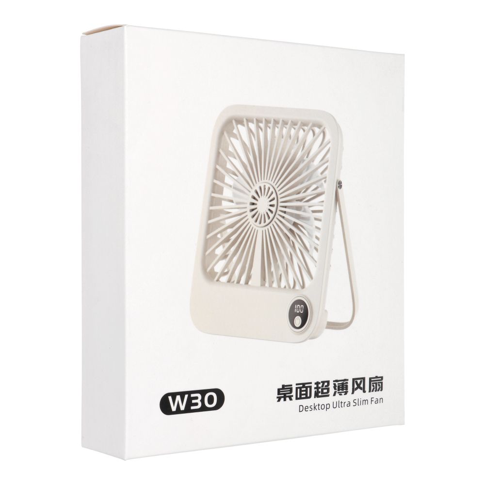 Desk fan with adjustable stand W30 pink