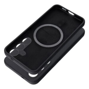 Case SILICONE 2mm for SAMSUNG S26 compatible with MagSafe black