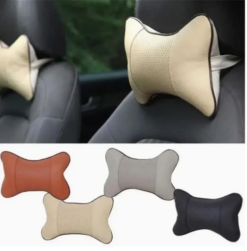 7bd8c3a319c542a6bb3b547b275b7449 Car headrest pillow beige