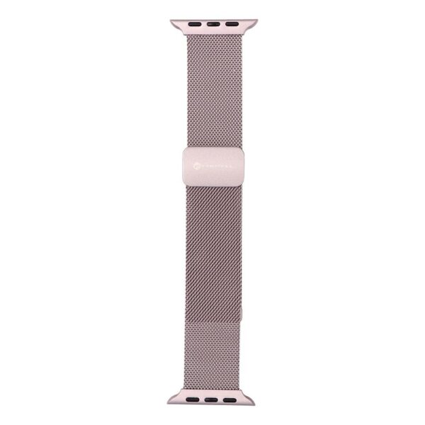 7c14d0a33ceeec9486c7fa9cd6b0e325 FORCELL F-DESIGN FA14 magnetic stainless steel strap for APPLE Watch 42 / 44 / 45 / 49 mm pink