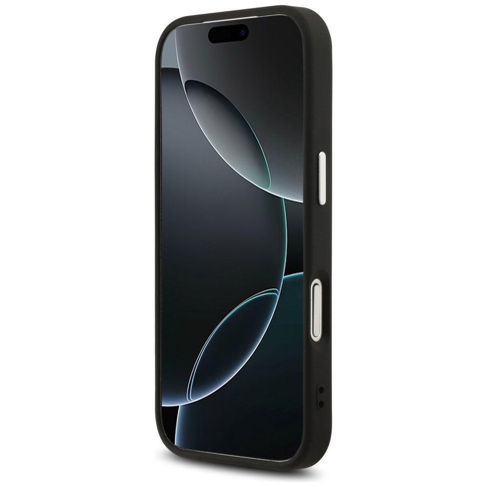 8052958af626792dfc2b5e04351b1df9 KARL LAGERFELD case for IPHONE 17 Pro Max compatible with MagSafe KLHMP17XPSMLRKCK (PU K&C Pins) black