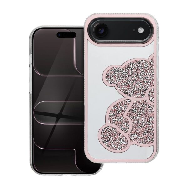 80a526378b7f59a6ad3f7457c105e12c TEDDY BEAR Case for IPHONE 17 Air pink