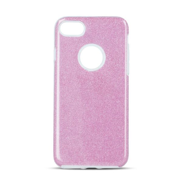Glitter 3in1 case for iPhone 7 / 8 / SE 2020 / SE 2022 pink