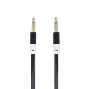 Forever audio cable jack 3,5mm - jack 3,5mm 1,0 m black