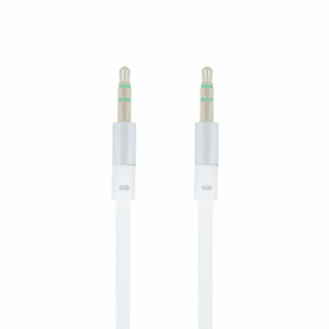 Forever audio cable jack 3,5mm - jack 3,5mm 1,0 m white