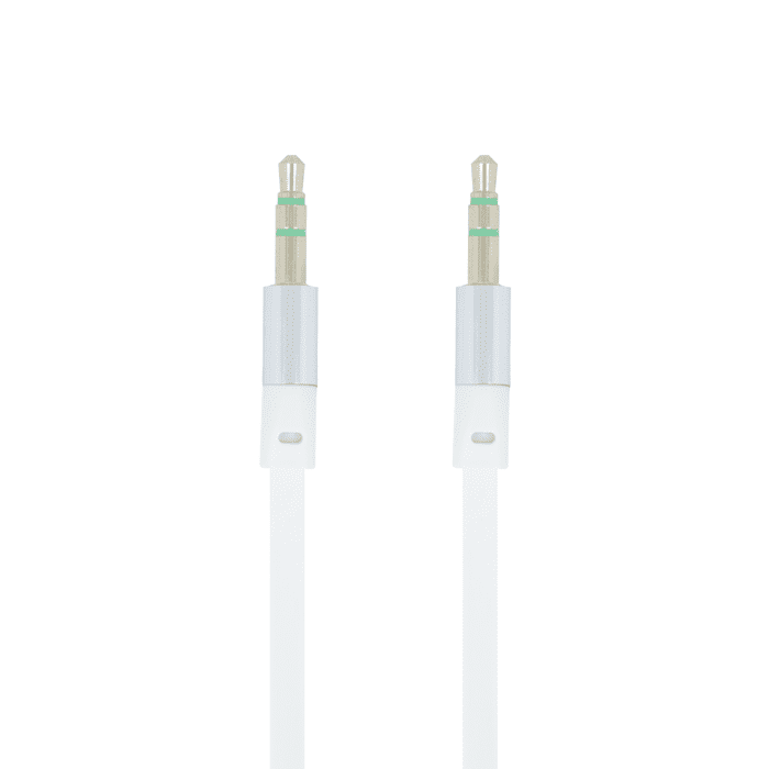 Forever audio cable jack 3,5mm - jack 3,5mm 1,0 m white