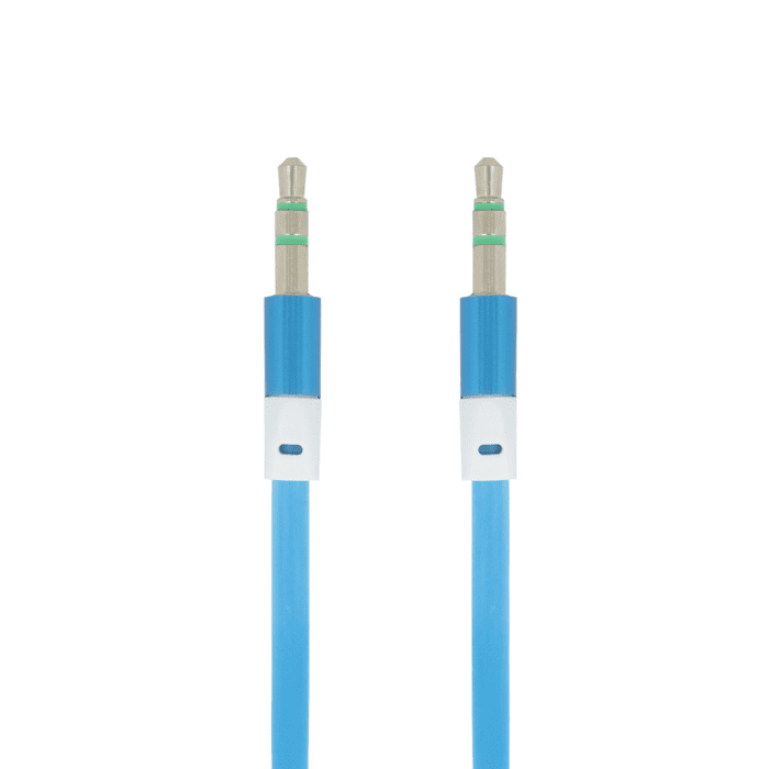 Forever audio cable jack 3,5mm - jack 3,5mm 1,0 m blue