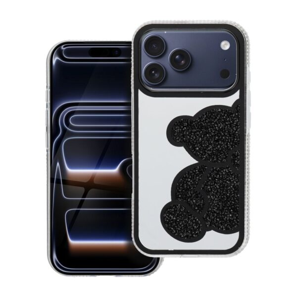 81187ad1cef5d8e0d556603e11dca262 TEDDY BEAR Case for IPHONE 17 Pro black
