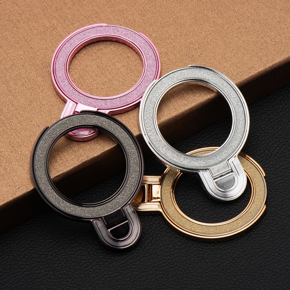 813abcfad134e902a1a16660f9e7eb12 Phone stand CIRCLE GLITTER - stick-on - gold