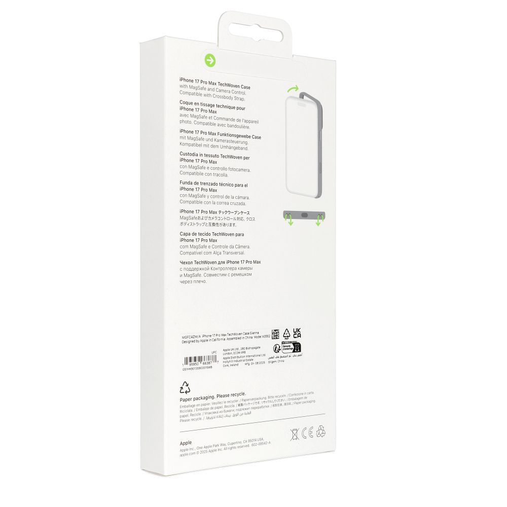 iPhone 17 Pro Max TechWoven Case with MagSafe - Sienna