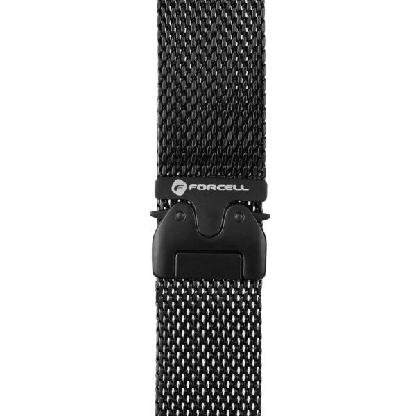 82b684f4f9e4419d6f8e426f4aad8cc1 FORCELL F-DESIGN FA11 stainless steel strap for APPLE Watch 38 / 40 / 41 mm black