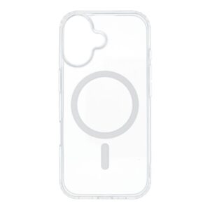 Drop Glue Colorful Ring Mag Cover compatible with MagSafe for IPHONE 17 white
