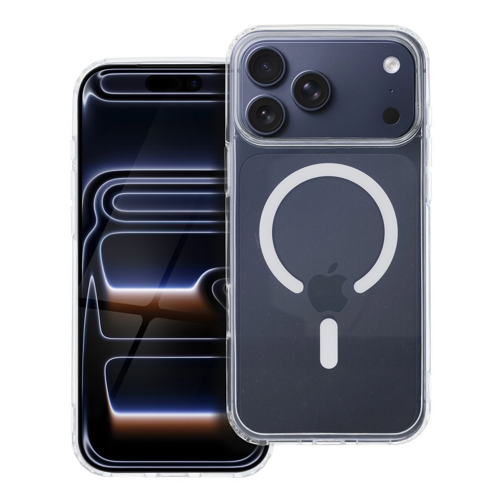 84439cfb6c80a951f9eb5dba3577c3d4 Drop Glue Colorful Ring Mag Cover compatible with MagSafe for IPHONE 17 Pro Max white