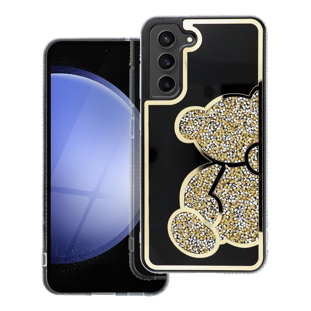 84953cfb9e1f0f6454fdbf23a6d19130 TEDDY BEAR Case for SAMSUNG S26 Pro gold