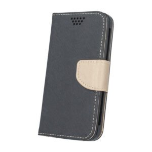 85329_oryg Smart Universal Fancy Silicon case 5,5" 87x159 black-gold