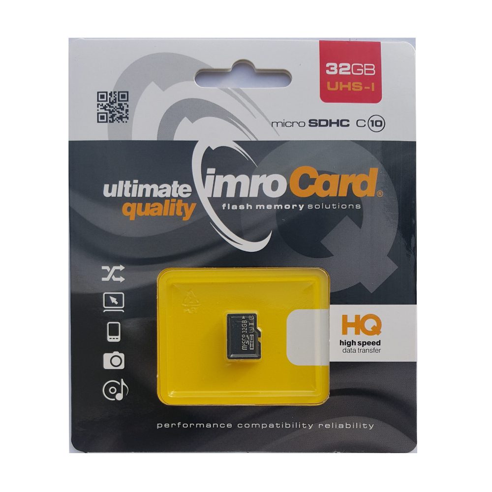 87832_oryg Imro MicroSD 32GB cl.10 | UHS-I