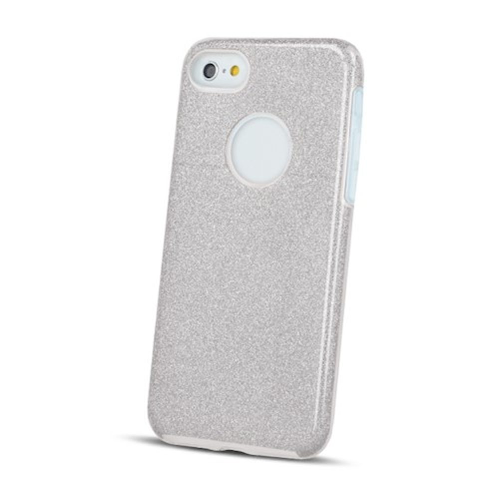 89563_oryg Glitter 3in1 case for iPhone 12 / 12 Pro 6,1" silver