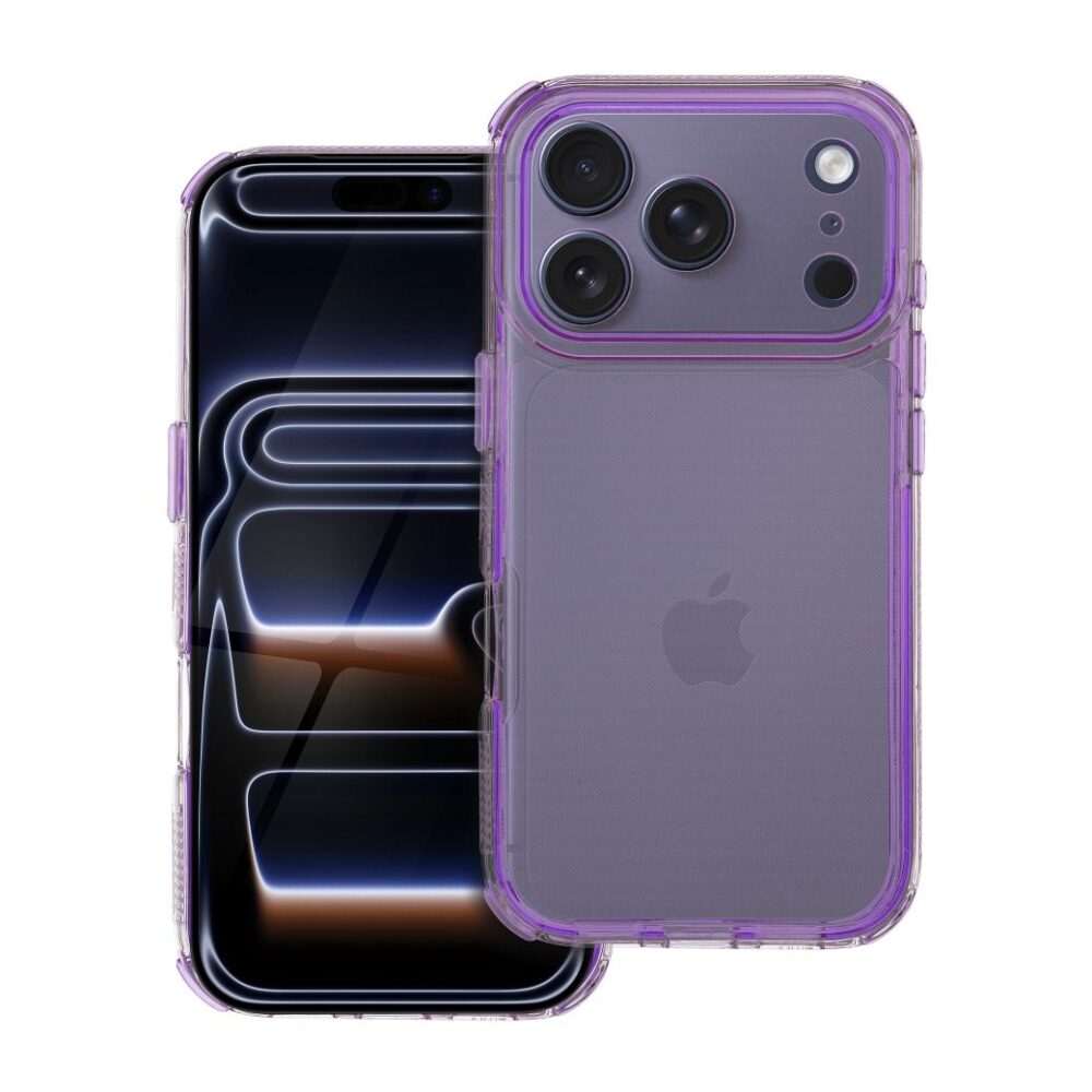 8a0b7344b9e5873236dff29c97069ec8 MATRIX CLEAR Case for IPHONE 17 Pro light violet