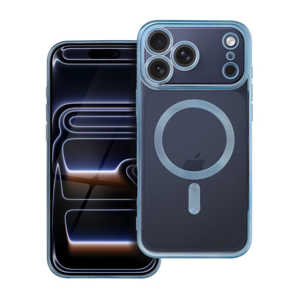 8b47bd14e274cb540785801beb6d10c4 ELECTRO MAG COVER case compatible with MagSafe for IPHONE 17 Pro Max (full ring) blue
