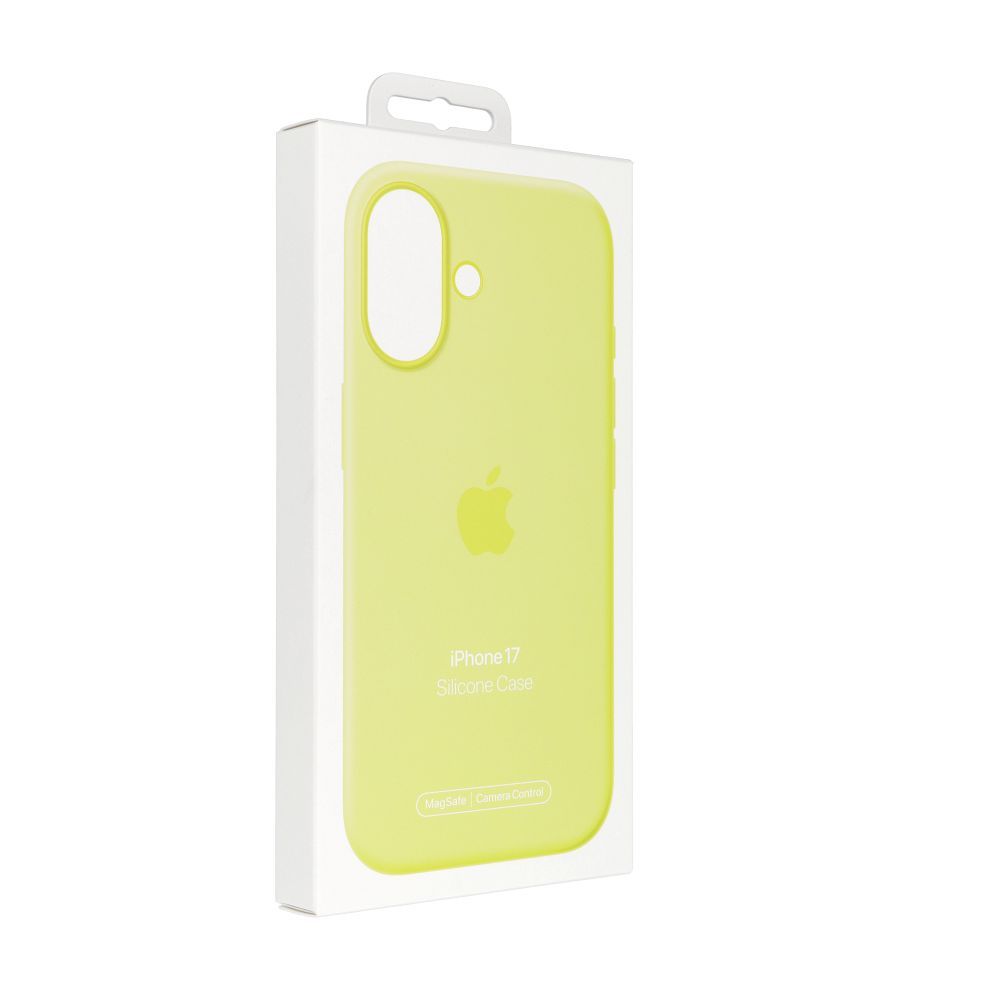 iPhone 17 Silicone Case with MagSafe - Neon Yellow