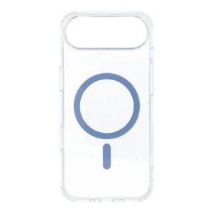 Drop Glue Colorful Ring Mag Cover compatible with MagSafe for IPHONE 17 Air light blue