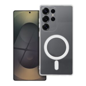 CLEAR Case 2 mm for SAMSUNG S25 Ultra compatible with MagSafe (camera protection) transparent