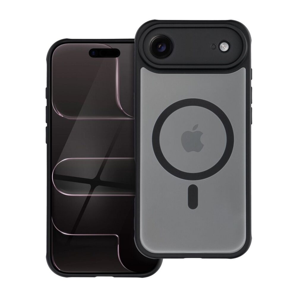 90953581e24a20f77449427e4e2feb78 FULL MATTE MAG COVER case compatible with MagSafe for IPHONE 17 Air black