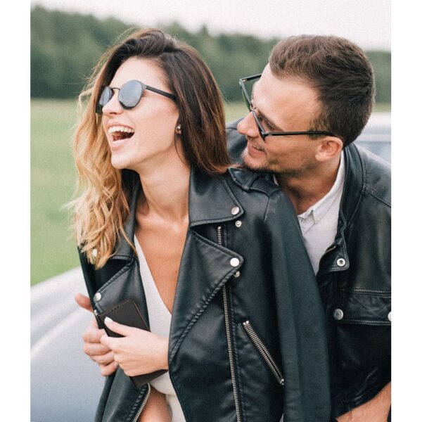 Leather case SMART PRO for IPHONE 17 Pro black