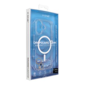 92013de6b7beb4da64372f6af3882707 X-ONE Endura Clear Case (MagSafe compatible) - for Apple iPhone 17 transparent