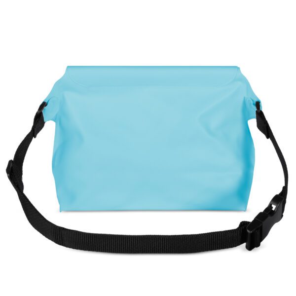 PVC waterproof pouch / waist bag - light blueeng
