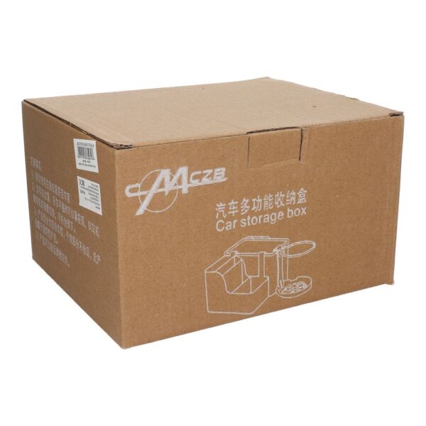 93132564a981f0b571d2af4cec4f9056 Car organizer with cup holder beige