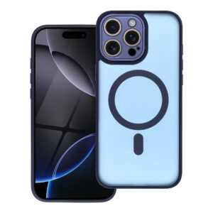 VARIETE MAG COVER Case compatible with MagSafe for SAMSUNG S25 navy blue