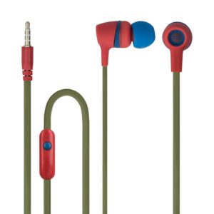 Forever wired earphones JSE-200 jack 3,5mm green casual