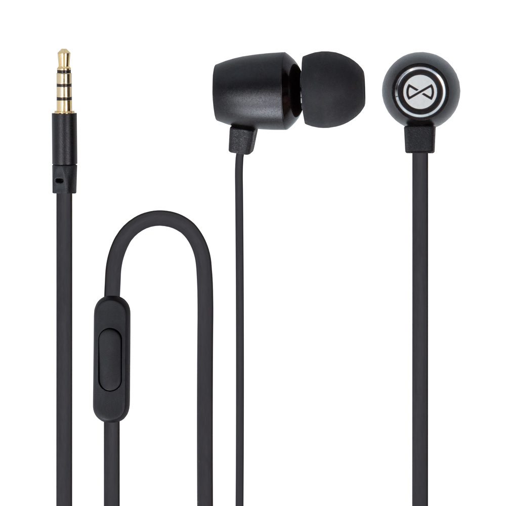 Forever wired earphones MSE-100 jack 3,5mm black