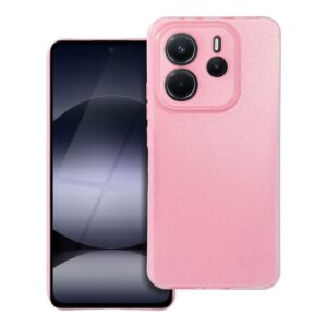CLEAR CASE 2 mm BLINK for XIAOMI Redmi NOTE 14 4G (GLOBAL - 164,84mm x 78,15mm x 8,16mm) pink