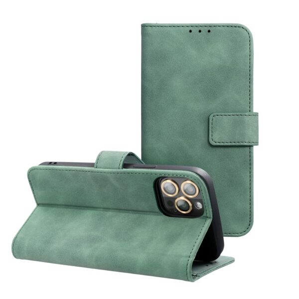 TENDER Book Case for SAMSUNG S25 FE green