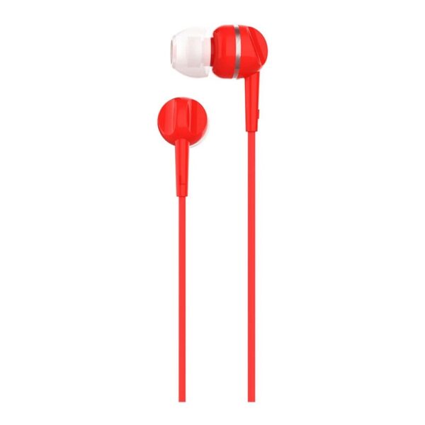 Wire earphones Jack 3,5 mm Motorola Pace 105 red