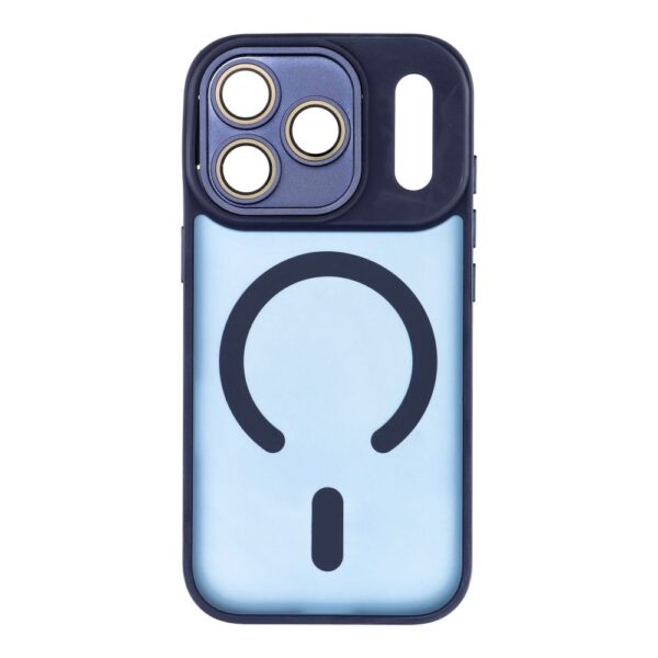 VARIETE MAG COVER Case compatible with MagSafe for IPHONE 17 PRO navy blue