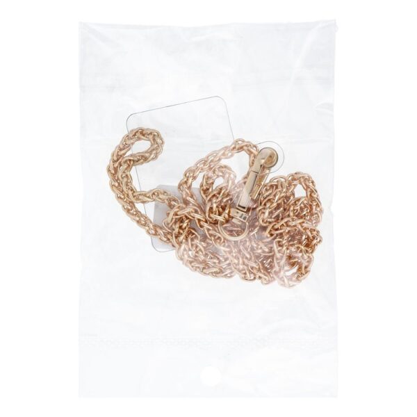 CHAIN #83 Phone lanyard, Phone pendant / cord length 80cm (40cm in the loop) / on neck - gold