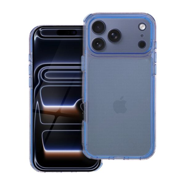 a31543ba8d38dd3144c7f3e2b84e3844 MATRIX CLEAR Case for IPHONE 17 Pro Max blue