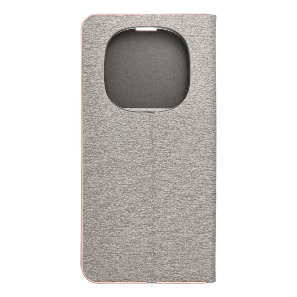a47fd34881a84adfa0b645d4e1cb10f0 LUNA Book Gold for XIAOMI Redmi Note 14 PRO 4G silver