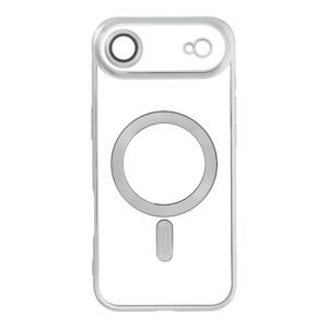 ELECTRO MAG COVER case compatible with MagSafe for IPHONE 17 Air silver