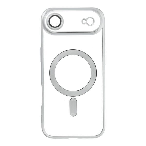a4c7d2fe028241b8fb8eb40b58a3d59c ELECTRO MAG COVER case compatible with MagSafe for IPHONE 17 Air silver